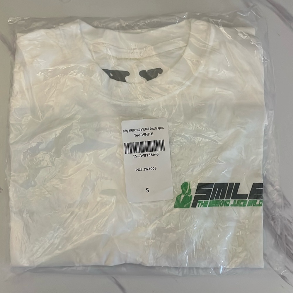 VLONE Juice world Collaboration Double Agent T shirt